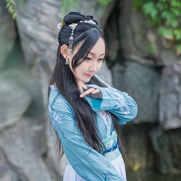 谈笑风生闺蜜头像，唯美古风头像