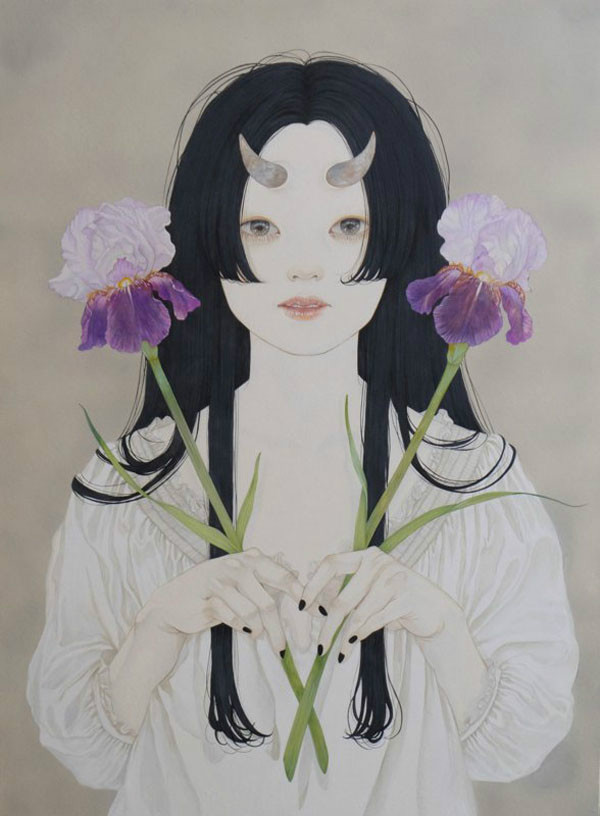 日本艺术家：Yuka Sakuma(佐久間友香)插画