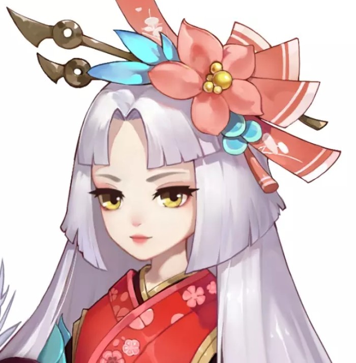 《阴阳师》sr式神匣中少女图片