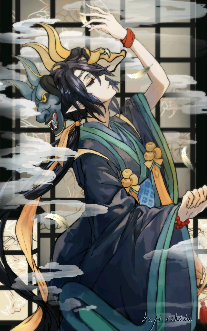 阴阳师般若古风图片壁纸
