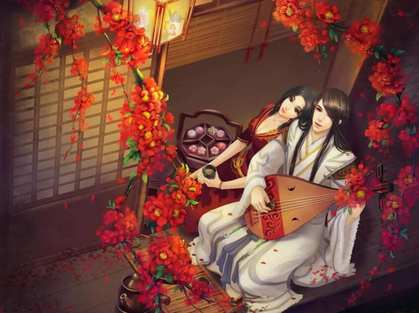 唯美的古风句子：凄凉别後两应同