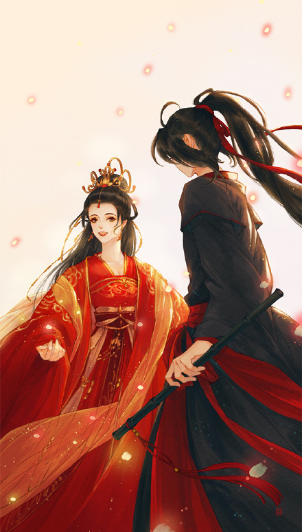 好看的魔道祖师图片，古风手机壁纸图集