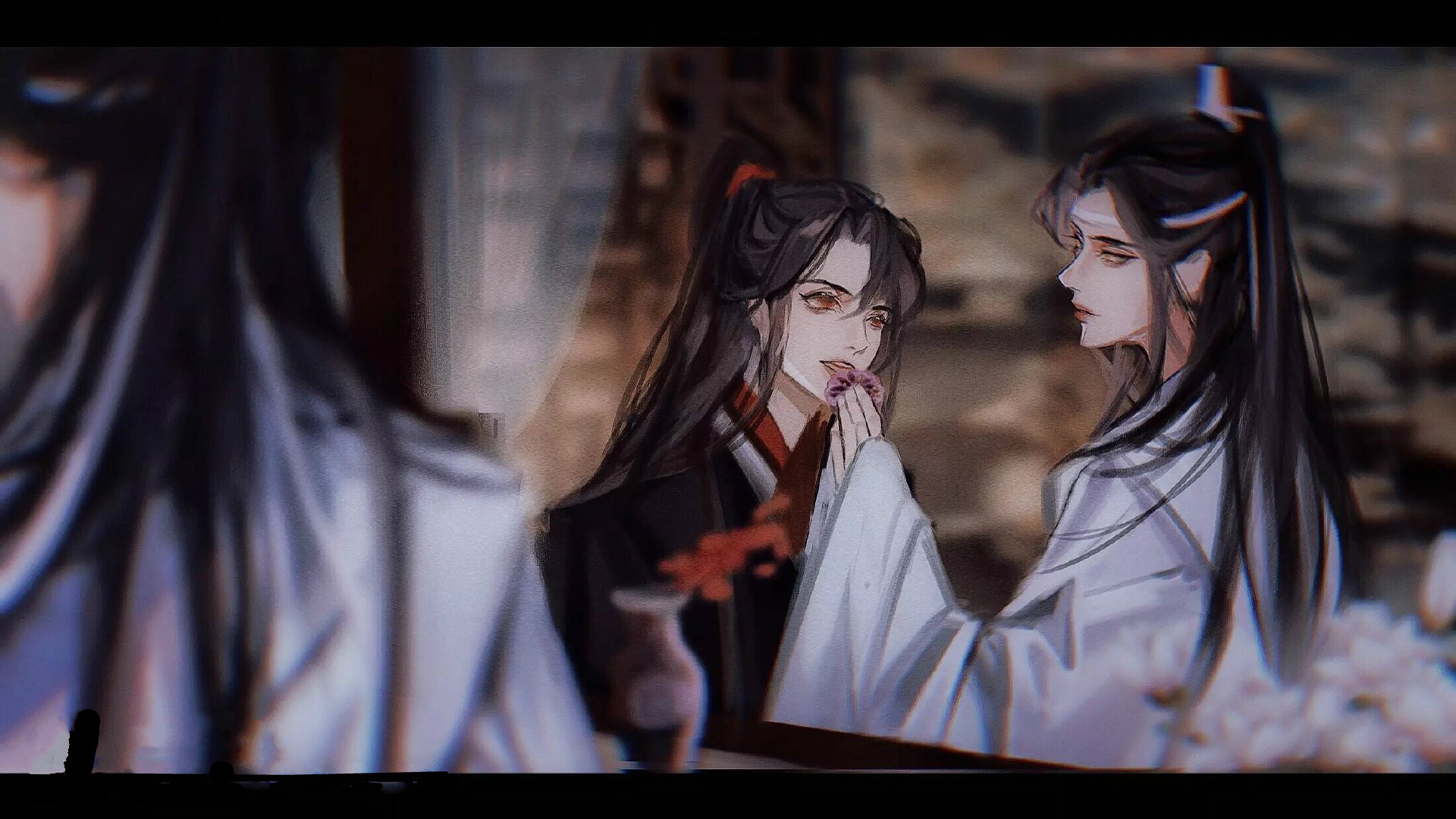 高清魔道祖师人物忘羡图片，魏无羡蓝忘机古风人物图集